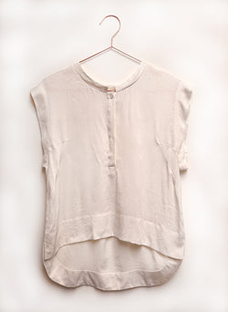 Kerry top, white jacquard sample, size XS/S